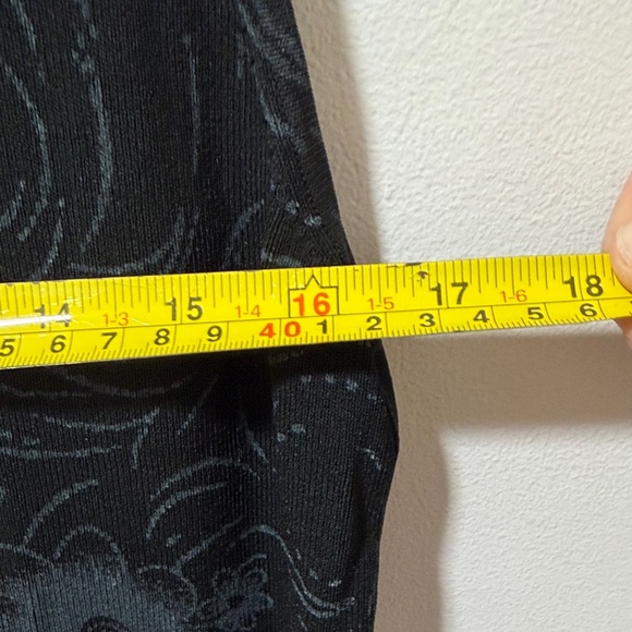 Pierri Womens 2X Floral Scoop Tank Top Blouse Lizzie McGuire 90s Y2K VTG Ribbed - Picture 7 of 8